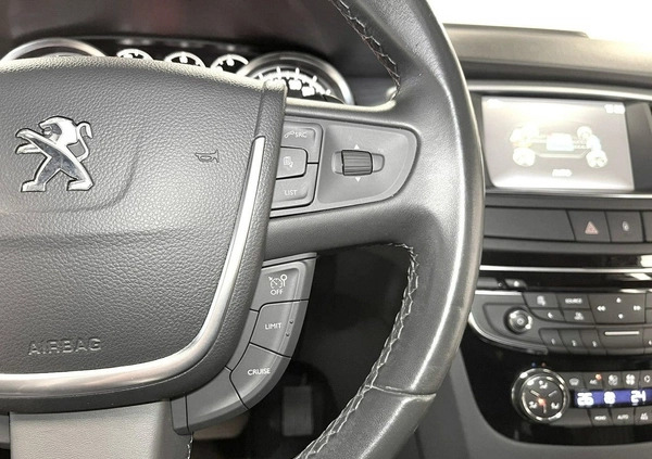 Peugeot 508 cena 51200 przebieg: 200000, rok produkcji 2015 z Czerwieńsk małe 781